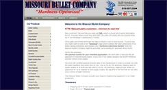 Desktop Screenshot of missouribullet.com